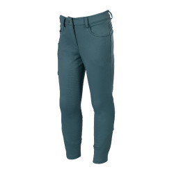 Pantaloni Amina con fondo in silicone 1/1 HKM donna Petrolio Blu Pantaloni Amina con fondo in silicone 1/1 HKM donna Petrolio Blu