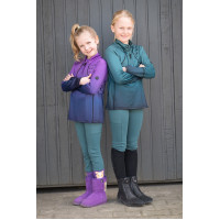 Pantaloni Amina con fondo in silicone 1/1 HKM donna Petrolio Blu
