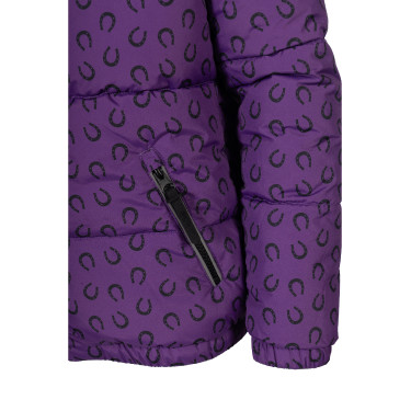 Giacca trapuntata Amina HKM bambino Lilla scuro Viola Giacca trapuntata Amina HKM bambino Lilla scuro Viola