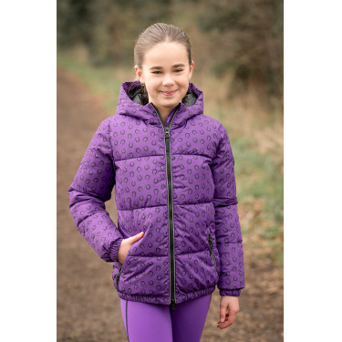 Giacca trapuntata Amina HKM bambino Lilla scuro Viola Giacca trapuntata Amina HKM bambino Lilla scuro Viola