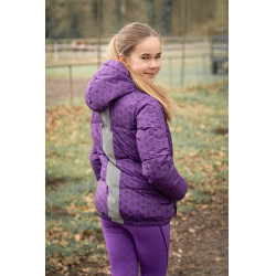 Giacca trapuntata Amina HKM bambino Lilla scuro Viola Giacca trapuntata Amina HKM bambino Lilla scuro Viola