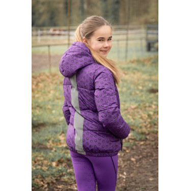 Giacca trapuntata Amina HKM bambino Lilla scuro Viola Giacca trapuntata Amina HKM bambino Lilla scuro Viola