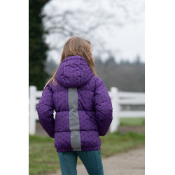 Giacca trapuntata Amina HKM bambino Lilla scuro Viola Giacca trapuntata Amina HKM bambino Lilla scuro Viola