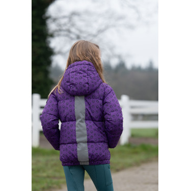Giacca trapuntata Amina HKM bambino Lilla scuro Viola Giacca trapuntata Amina HKM bambino Lilla scuro Viola