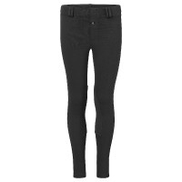 Pantaloni da equitazione Kidd Jr Mountain Horse bambino Nero