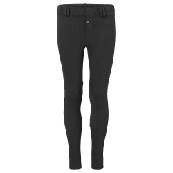 Pantaloni da equitazione Kidd Jr Mountain Horse bambino Nero
