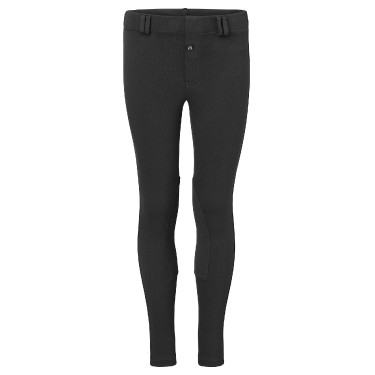 Pantaloni da equitazione Kidd Jr Mountain Horse bambino Nero
