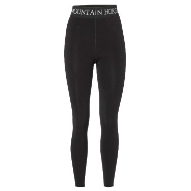 Collant Cozy Mountain Horse donna Nero