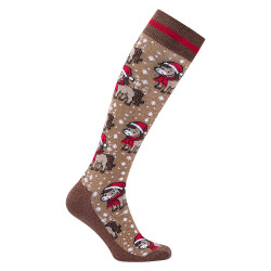 Calze da bambina Imperial Riding Santa bambino Marrone