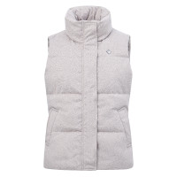 Gilet imbottito Imperial Riding Belle Herringbone donna Talpa Marrone