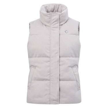 Gilet imbottito Imperial Riding Belle Herringbone donna Talpa Marrone Gilet imbottito Imperial Riding Belle Herringbone donna Talpa Marrone