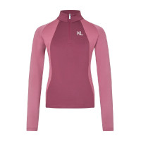 T-shirt da allenamento junior KLLinda Kingsland Erica rosa