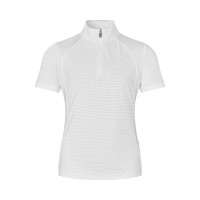 T-shirt da gara junior KLLily Kingsland Bianco
