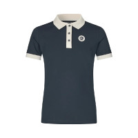 Polo in piqué junior KLLaura Kingsland Marina Blu marino