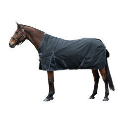 Coperta highneck HKM Glasgow 1200D 100g Nero