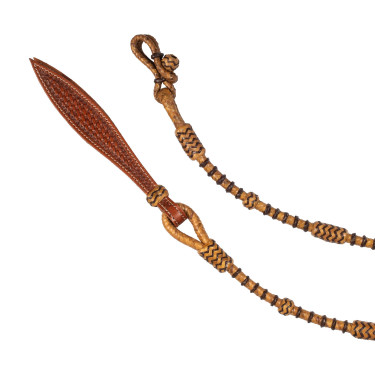 Redini Western Cuoio Crudo Intrecciato Pool's Naturale Marrone