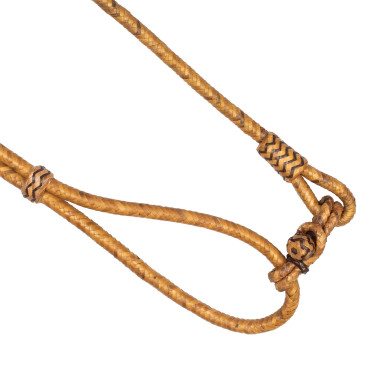 Redini Western Cuoio Crudo Intrecciato Pool's Naturale Marrone