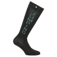 Calze Equithème Jumping Nero / blu