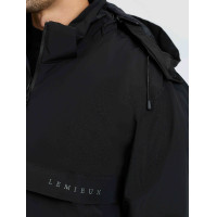 Anorak impermeabile da uomo LeMieux Nero