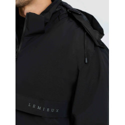 Anorak impermeabile da uomo LeMieux Nero