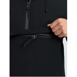 Anorak impermeabile da uomo LeMieux Nero