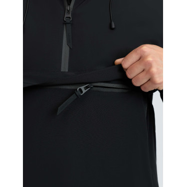 Anorak impermeabile da uomo LeMieux Nero