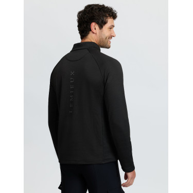 mezza zip LeMieux uomo Nero