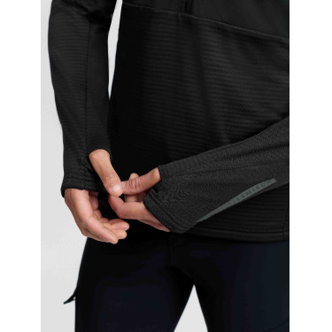 mezza zip LeMieux uomo Nero