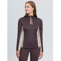 Maglia tecnica Matilda Navy LeMieux Cacao Marrone