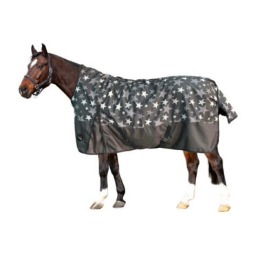 Coperta highneck HKM Pittsburgh Stars 600D 300g Grigio chiaro