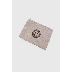 Pochette Cachou Harcour Chevrone