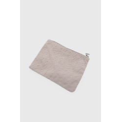 Pochette Cachou Harcour Chevrone