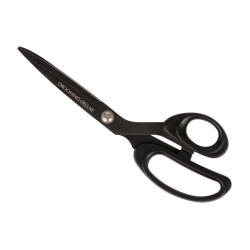 Forbici per criniera nere 22 cm Grooming Deluxe by Kentucky Nero
