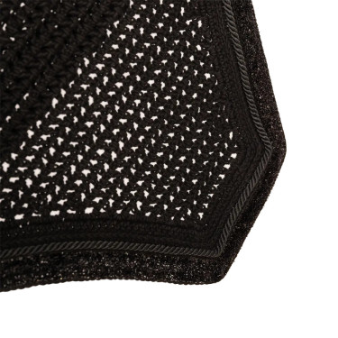 Cuffia anti-mosche con banda glitterata Wellington insonorizzata Full viola Kentucky