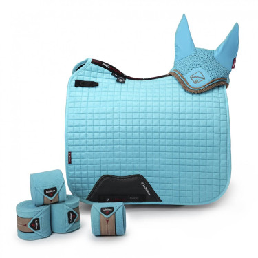 Tappetino LeMieux Suede Dressage Square Azzurro Blu