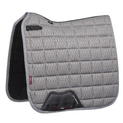 Sottosella da dressage LeMieux Carbon Mesh Square Grigio