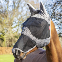 Maschera anti-mosche Gladiator LeMieux (orecchie e naso) Maschera anti-mosche Gladiator LeMieux (orecchie e naso)