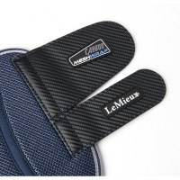 Stinchiere LeMieux Carbon Mesh Antracite / limone Grigio Stinchiere LeMieux Carbon Mesh Antracite / limone Grigio