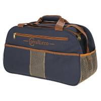 Borsa per strigliatura Milano Covalliero Marino / cammello Blu