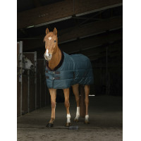 Coperta da scuderia Equithème Teddy Blu navy Coperta da scuderia Equithème Teddy Blu navy