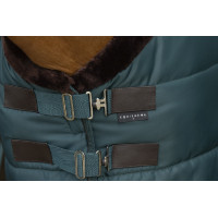 Coperta da scuderia Equithème Teddy Blu navy Coperta da scuderia Equithème Teddy Blu navy