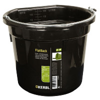 Secchio Flatback Kerbl Nero