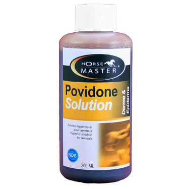 Povidone Solution 10% Horse Master 200 mL