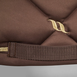 Sottosella da Dressage Night Collection Back On Track Caffè Marrone