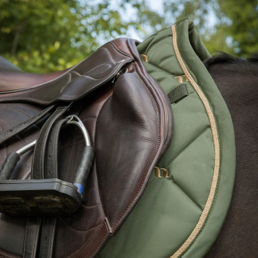 Sottosella da Dressage Night Collection Back On Track Oliva Verde