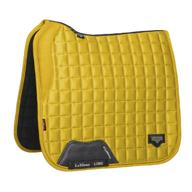 Sottosella LeMieux Loire Memory Dressage Quadrato Digione Giallo Sottosella LeMieux Loire Memory Dressage Quadrato Digione Giallo
