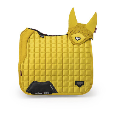 Sottosella LeMieux Loire Memory Dressage Quadrato Digione Giallo Sottosella LeMieux Loire Memory Dressage Quadrato Digione Giallo