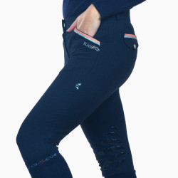 Pantaloni Flags & Cup Varena Donna Blu navy