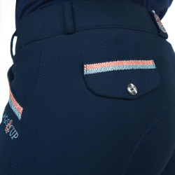 Pantaloni Flags & Cup Varena Donna Blu navy