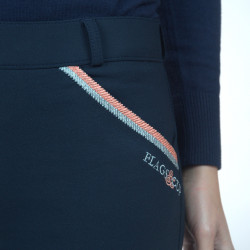 Pantaloni Flags & Cup Varena Donna Blu navy